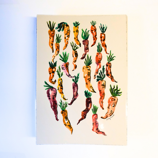 Rainbow Carrots 7x10