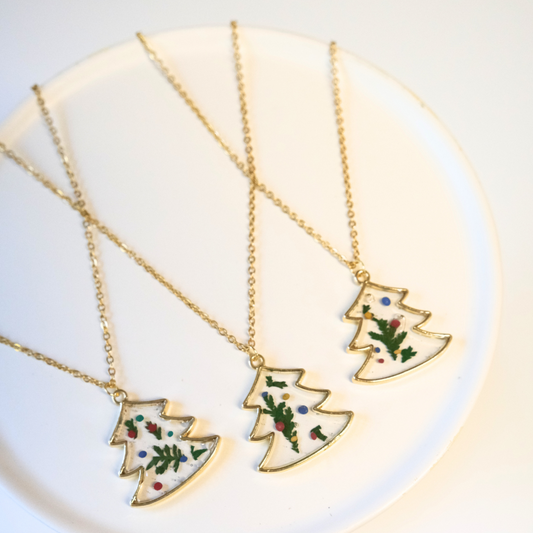 Christmas Tree Necklace